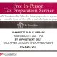 Free Tax Preparation Service Wednesdays by Appointment Only (Jeannette Library)